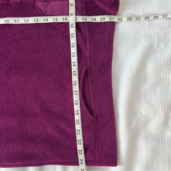 Patagonia Re-Tool Snap-T Pullover Magenta Fleece Quarter-Zip Jacket SZ L - Picture 6 of 15